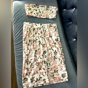 Two piece skirt set (NEVER WORN)